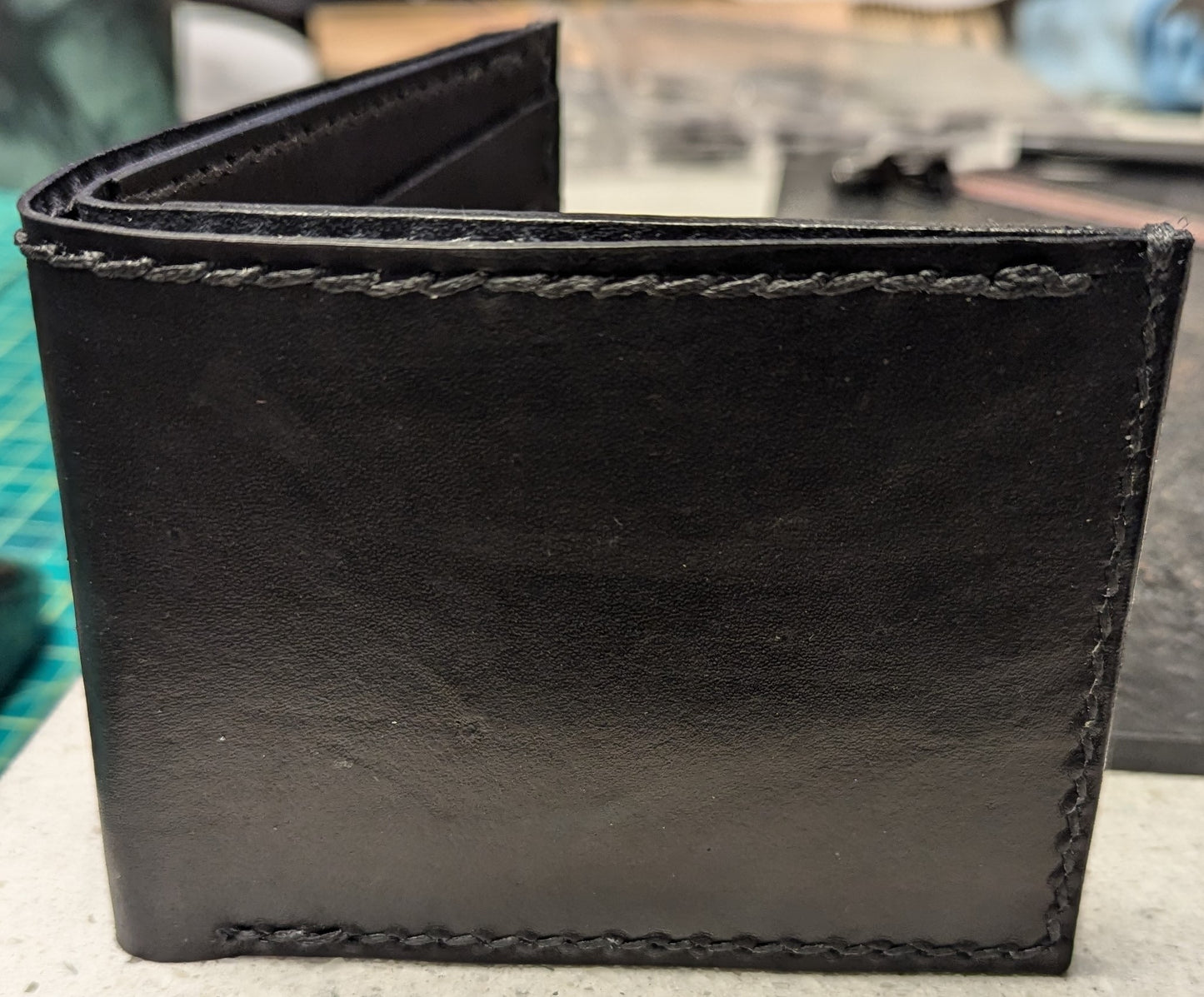 Hand Stitched Bi-Fold