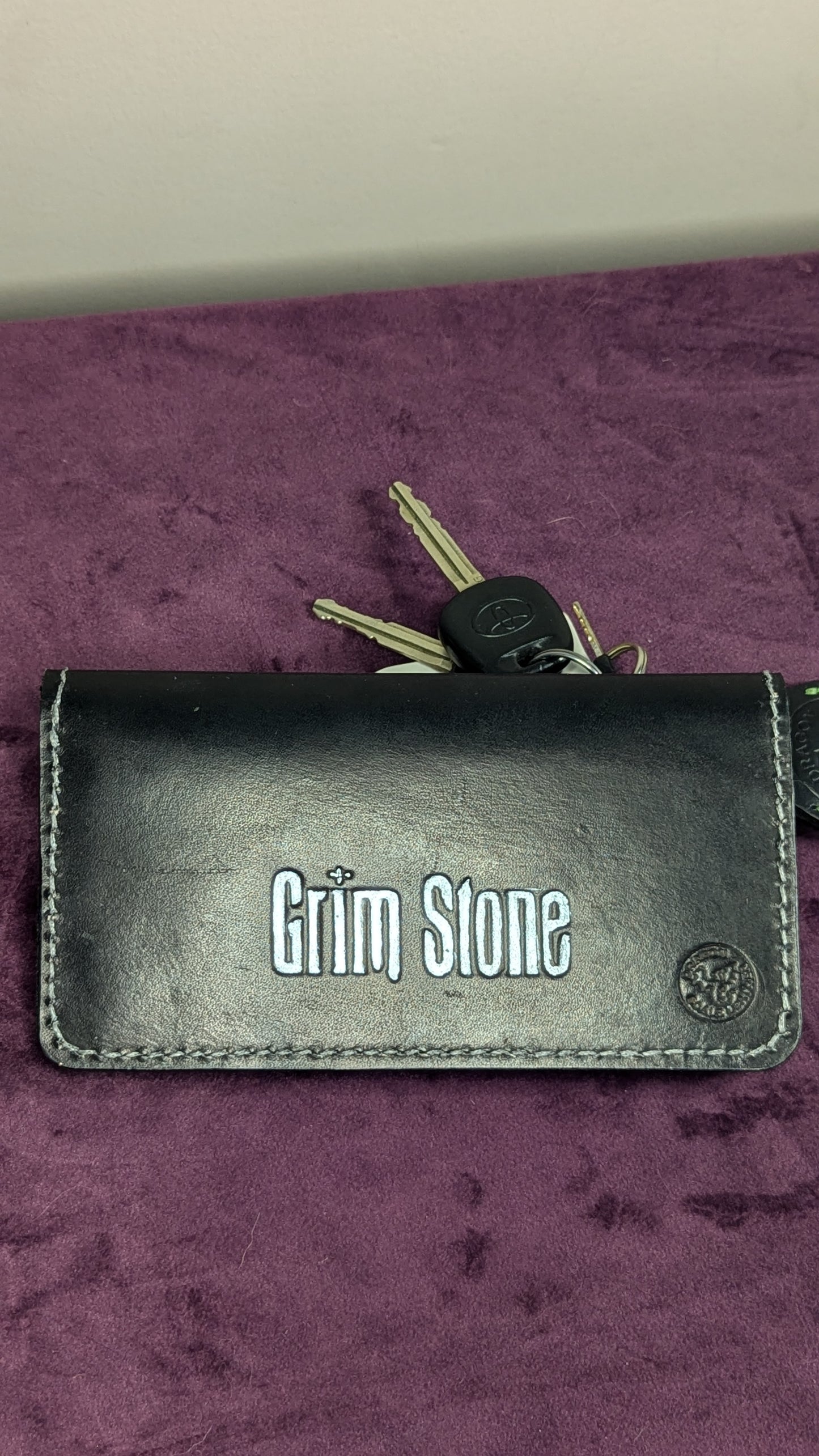 Grim Stone Band Long Wallet