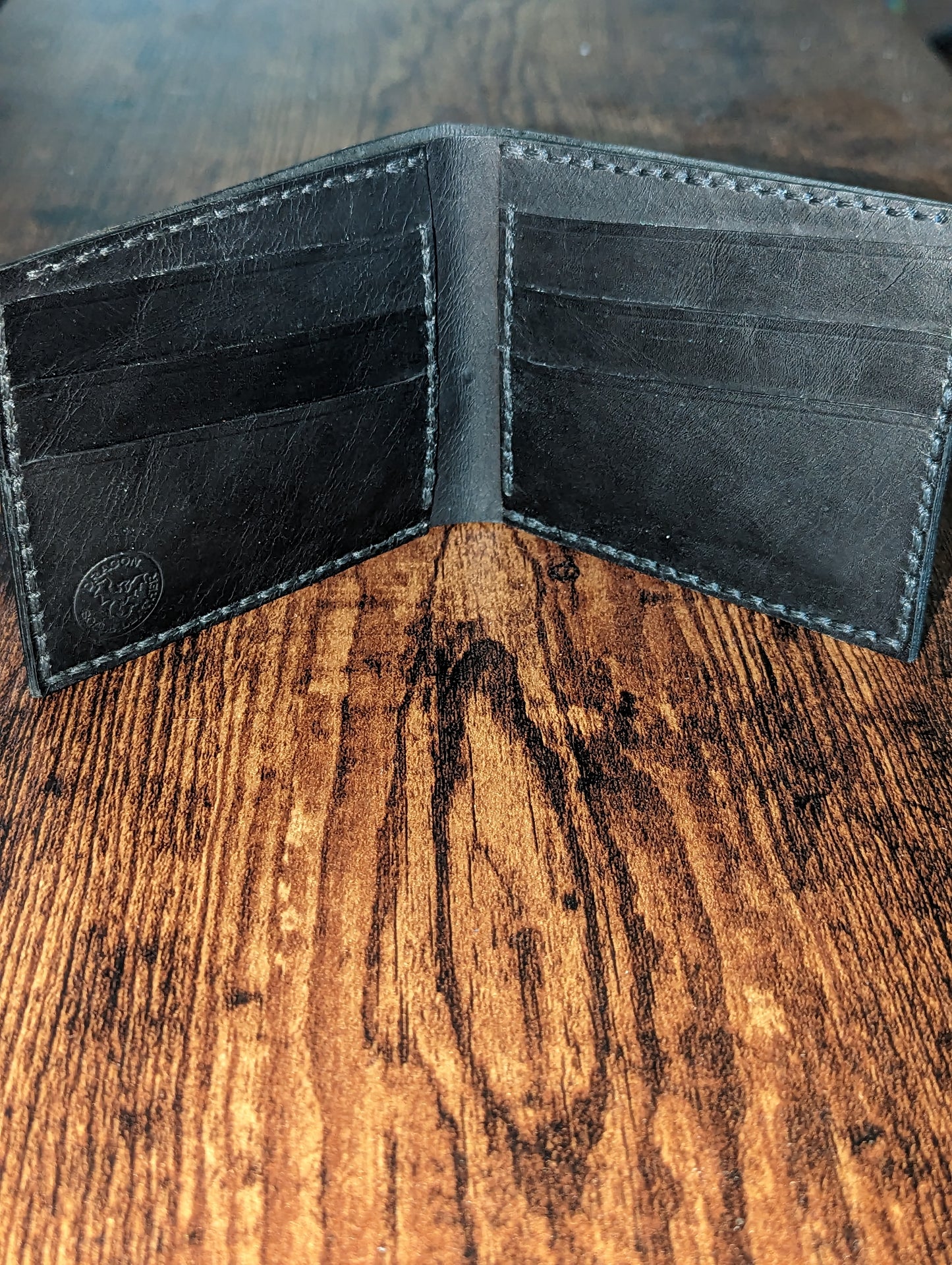 Hand Stitched Bi-Fold